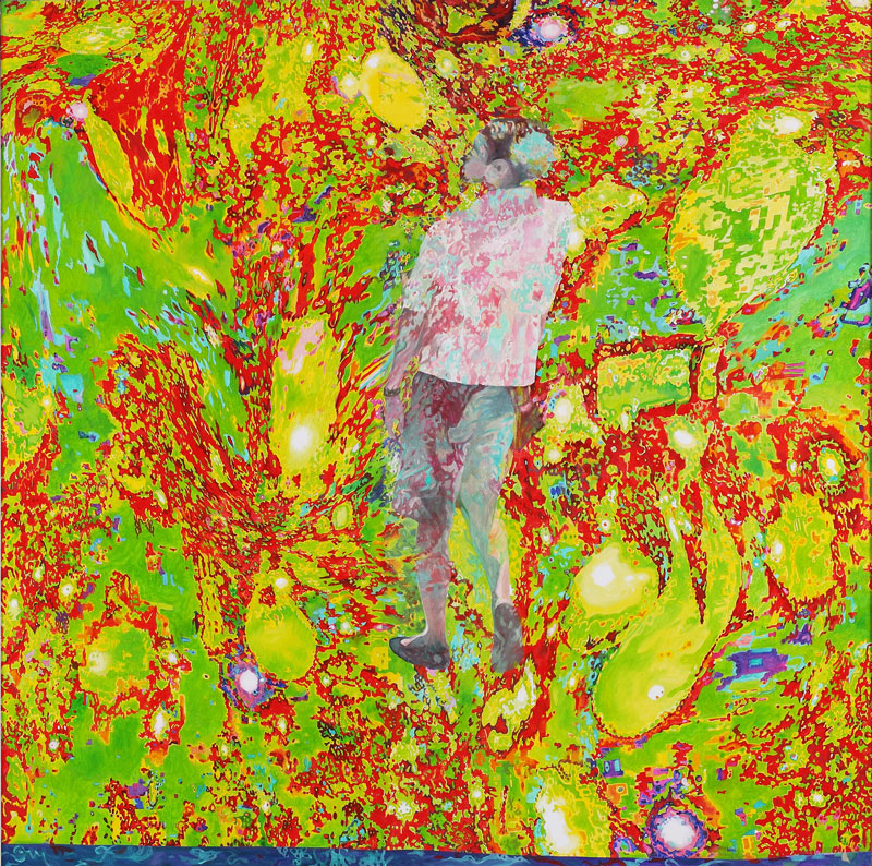 絵画「遠いざわめき」内山吉隆